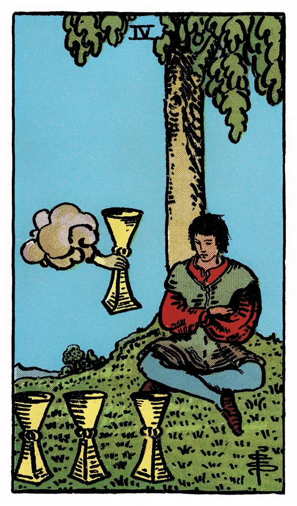 Ý nghĩa lá bài Four of Cups
