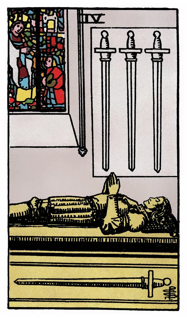 Ý nghĩa lá bài Four of Swords