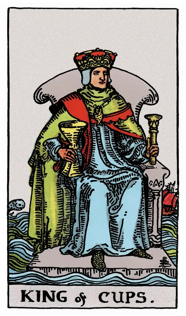 Ý nghĩa lá bài King of Cups