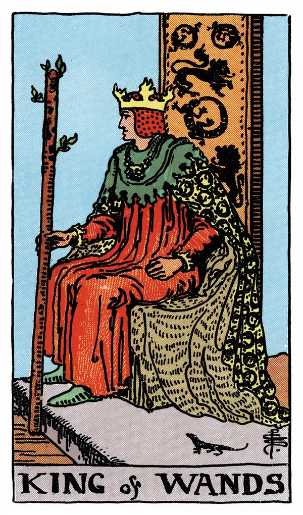 Ý nghĩa lá bài King of Wands