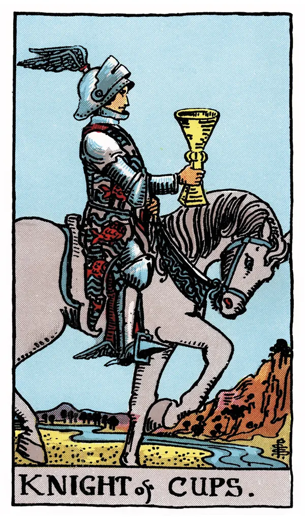 Ý nghĩa lá bài Knight of Cups