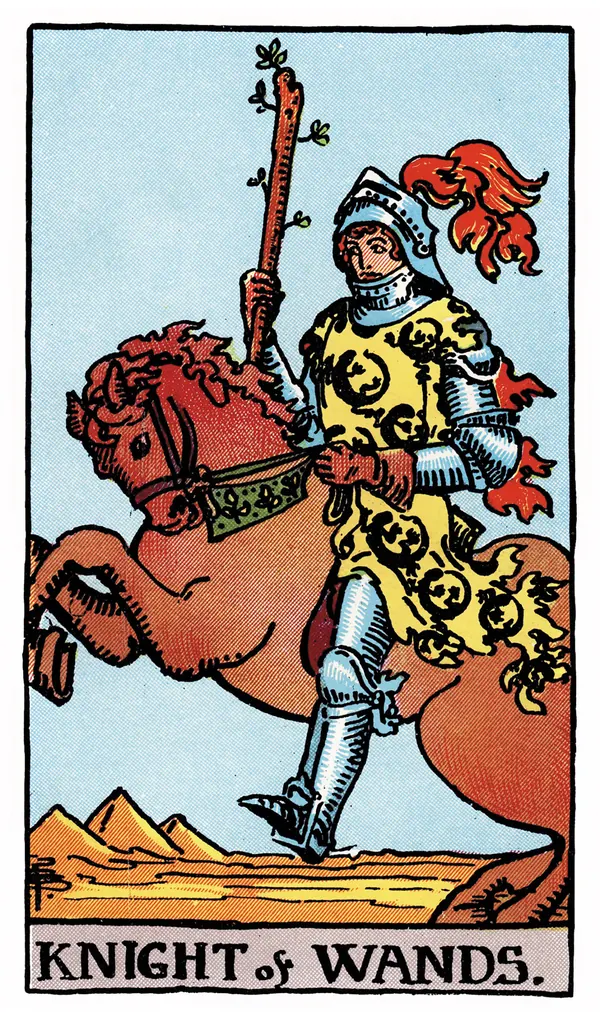 Ý nghĩa lá bài Knight of Wands