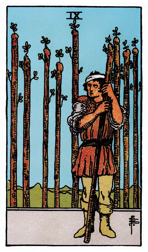 Ý nghĩa lá bài Nine of Wands