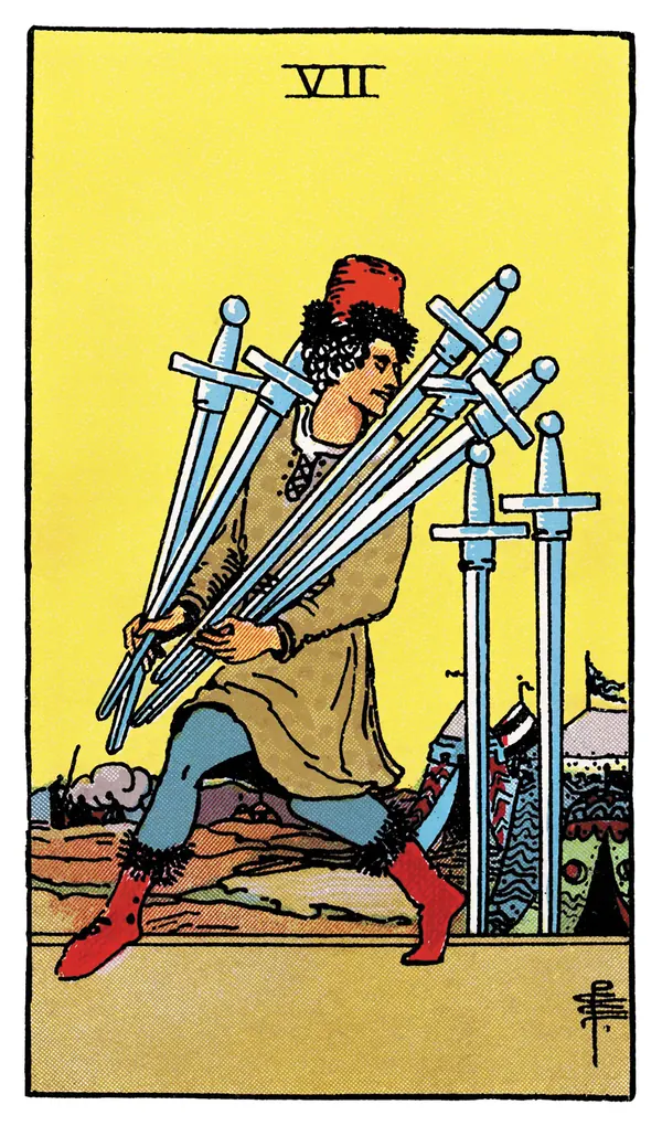 Ý nghĩa lá bài Seven of Swords