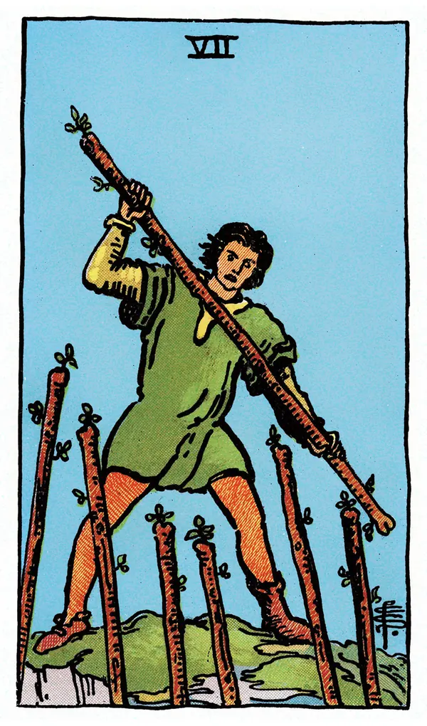 Ý nghĩa lá bài Seven of Wands