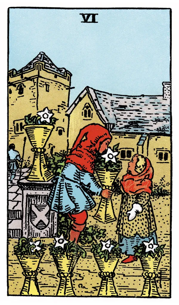 Ý nghĩa lá bài Six of Cups