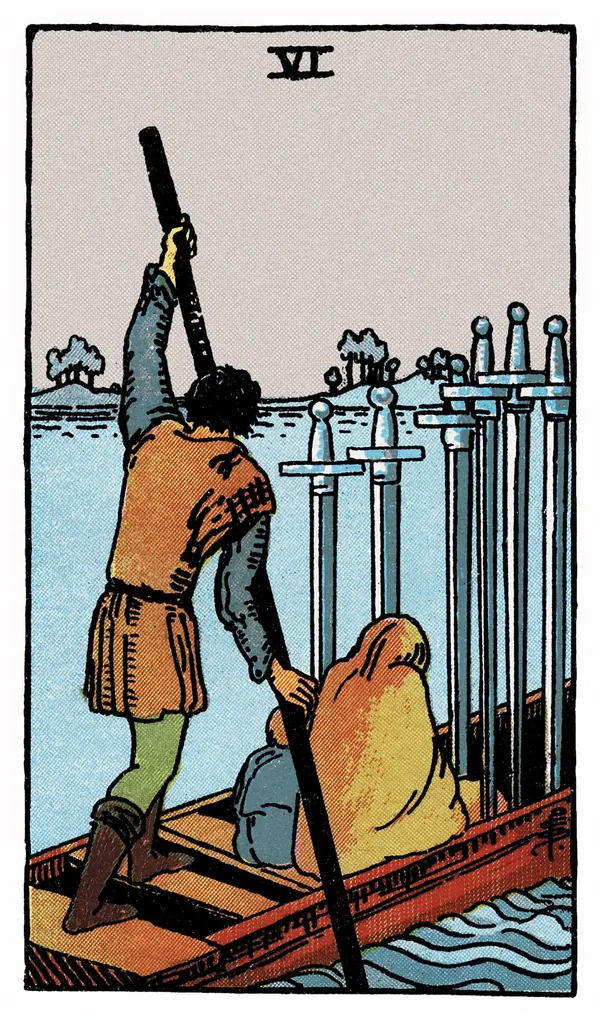 Ý nghĩa lá bài Six of Swords
