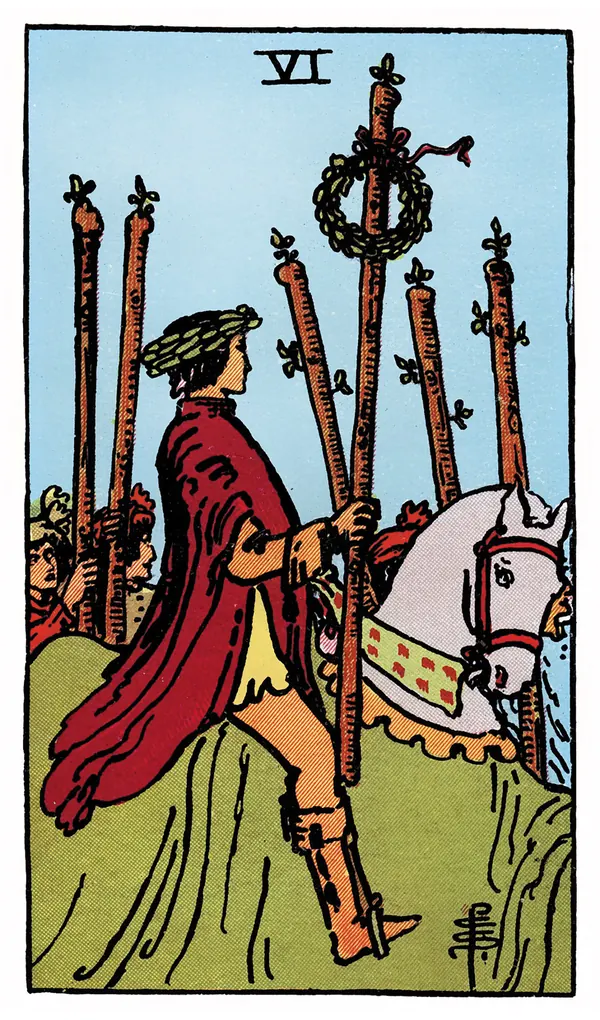 Ý nghĩa lá bài Six of Wands