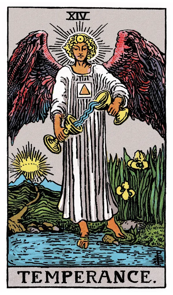 Ý nghĩa lá bài Temperance