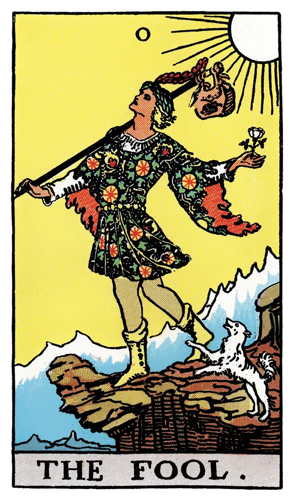 Lá bài The Fool trong Tarot