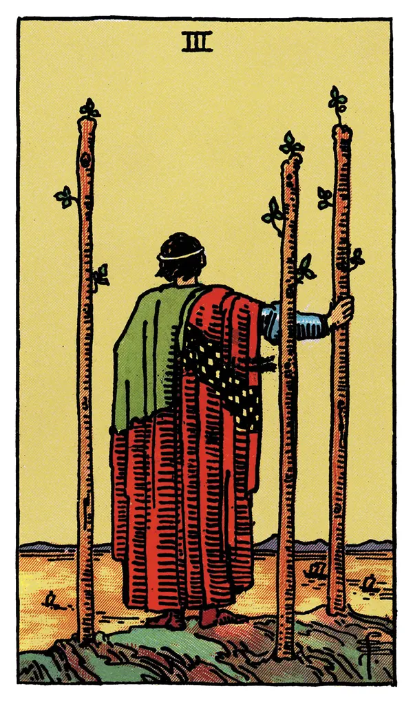Ý nghĩa lá bài Three of Wands