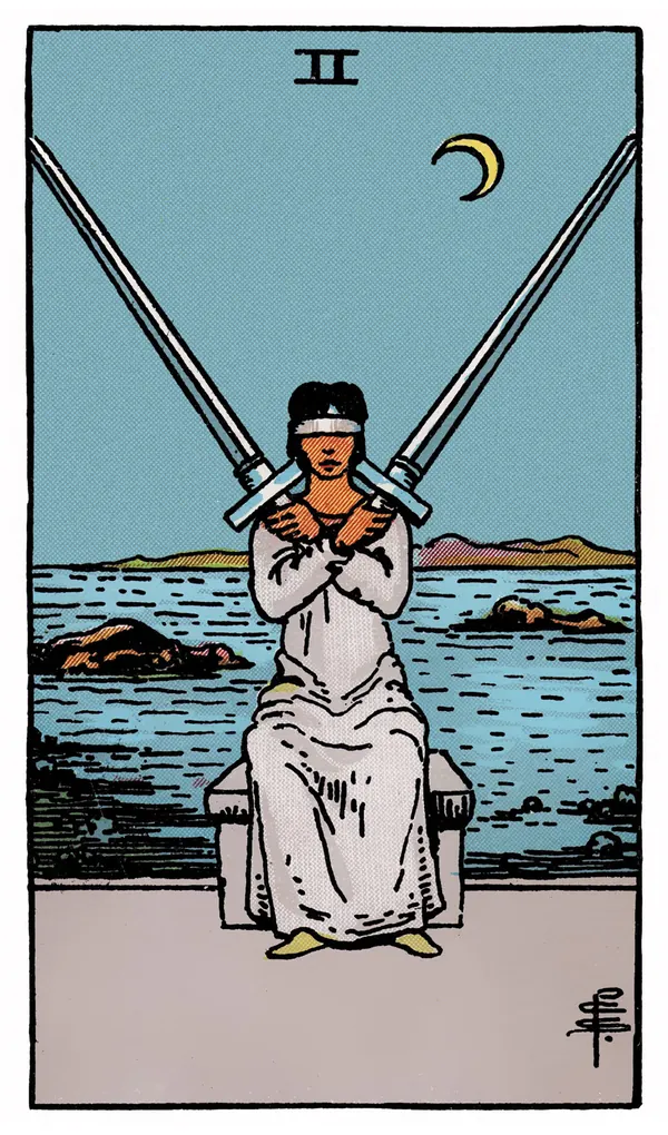 Ý nghĩa lá bài Two of Swords