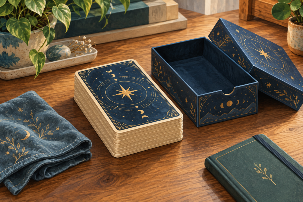 Bảo quản bộ bài Tarot: giữ bài sạch, khô và dễ dùng
