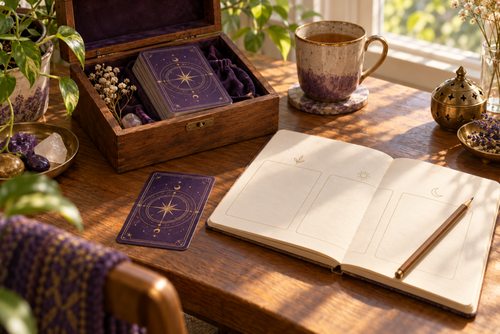 Học Tarot trở lại sau một thời gian nghỉ: bắt đầu từ đâu?