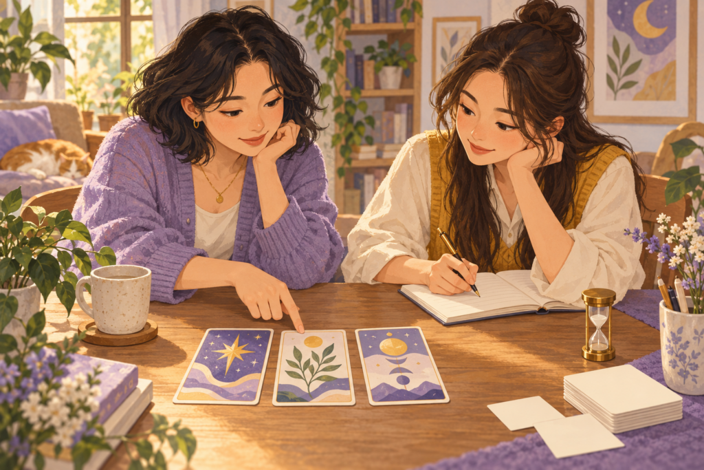 Luyện Tarot cùng bạn: mẫu buổi học 30 phút