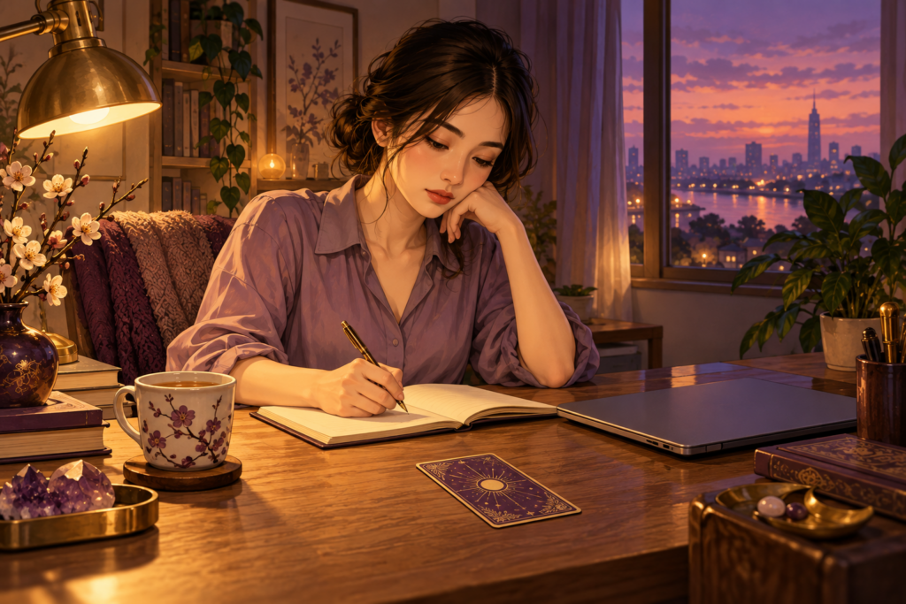 Tarot công việc: nhìn lại một ngày khó mà không đoán tương lai