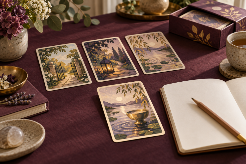 Tự chọn lá Tarot: bài tập suy ngẫm không cần rút ngẫu nhiên
